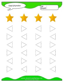 Çizgi Çalışma Sayfaları